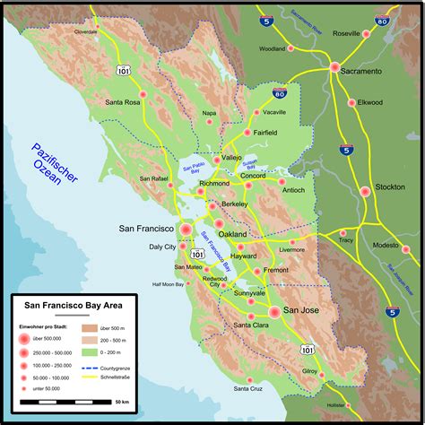 san francisco bay area peninsula air quality map